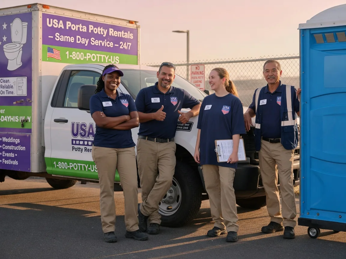 Porta Potty Rental company in Greensboro, NC